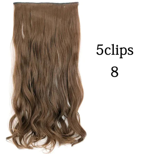 Extensiones de Cabello con Clip Ondas Rizadas