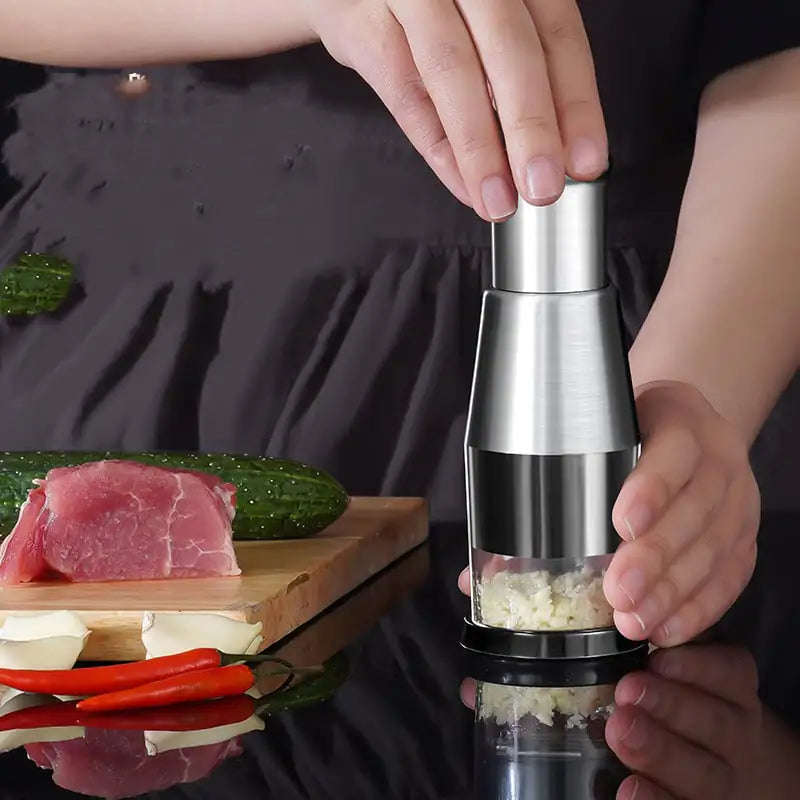 Picadora y Prensa de Ajos para Cocina