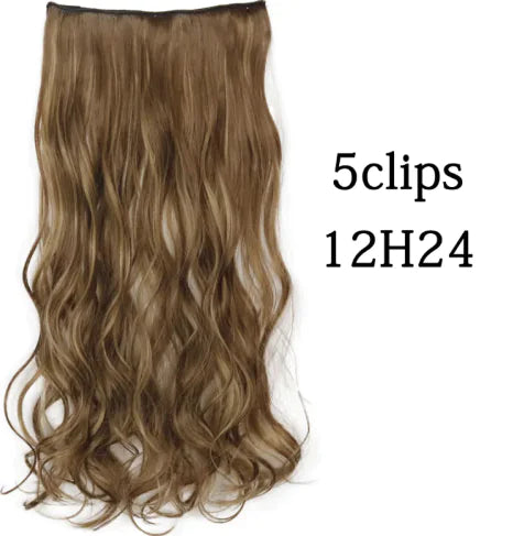Extensiones de Cabello con Clip Ondas Rizadas