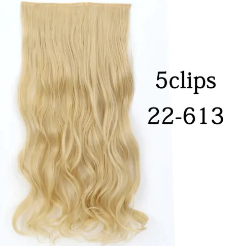 Extensiones de Cabello con Clip Ondas Rizadas
