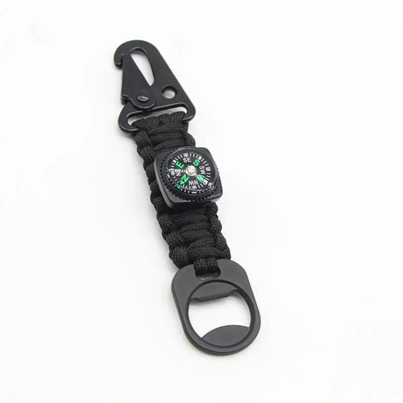 Outdoor Parachute Cord Mountaineering Keychain