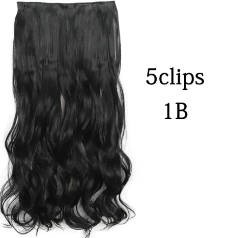 Extensiones de Cabello con Clip Ondas Rizadas