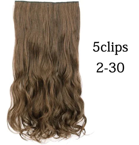 Extensiones de Cabello con Clip Ondas Rizadas