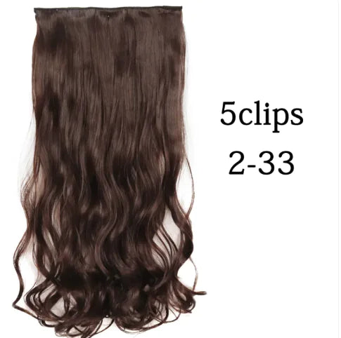 Extensiones de Cabello con Clip Ondas Rizadas