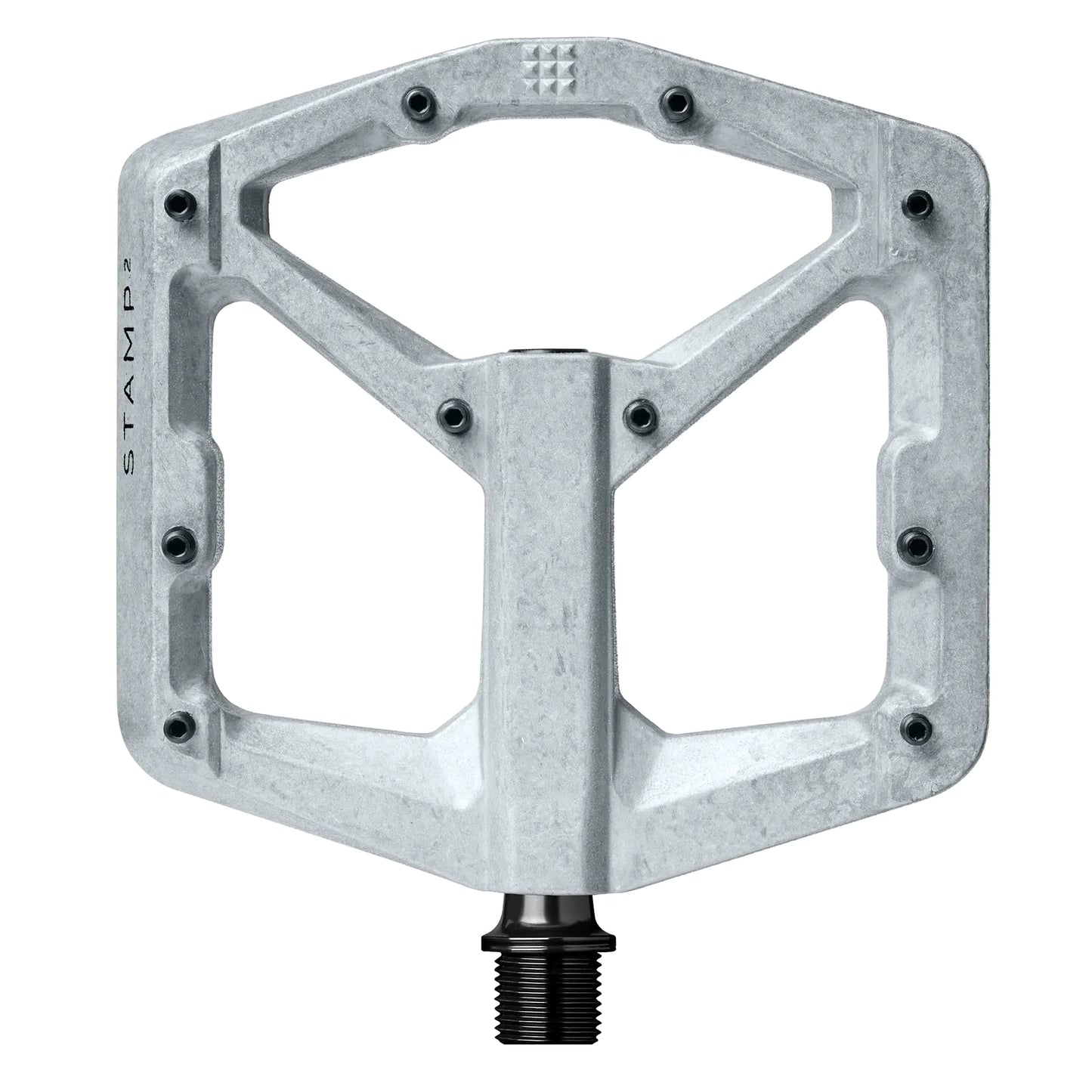 Crankbrothers MTB Pedals Stamp 2 Large Raw and Silver