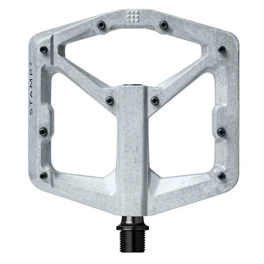 Crankbrothers MTB Pedals Stamp 2 Large Raw and Silver