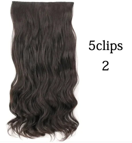 Extensiones de Cabello con Clip Ondas Rizadas