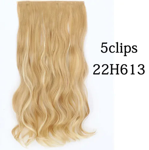 Extensiones de Cabello con Clip Ondas Rizadas