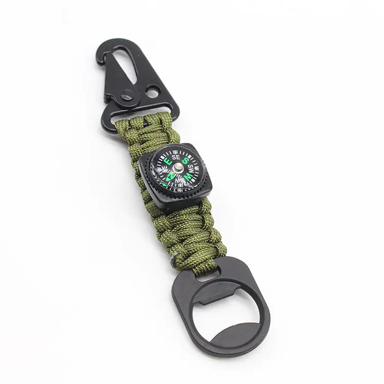 Outdoor Parachute Cord Mountaineering Keychain