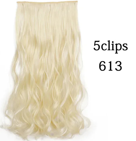 Extensiones de Cabello con Clip Ondas Rizadas