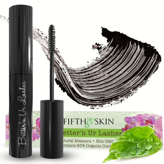 Fifth & Skin BETTERN UR LASHES Natural Mascara | 100% Natural (Black)