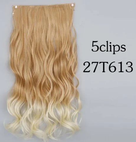 Extensiones de Cabello con Clip Ondas Rizadas