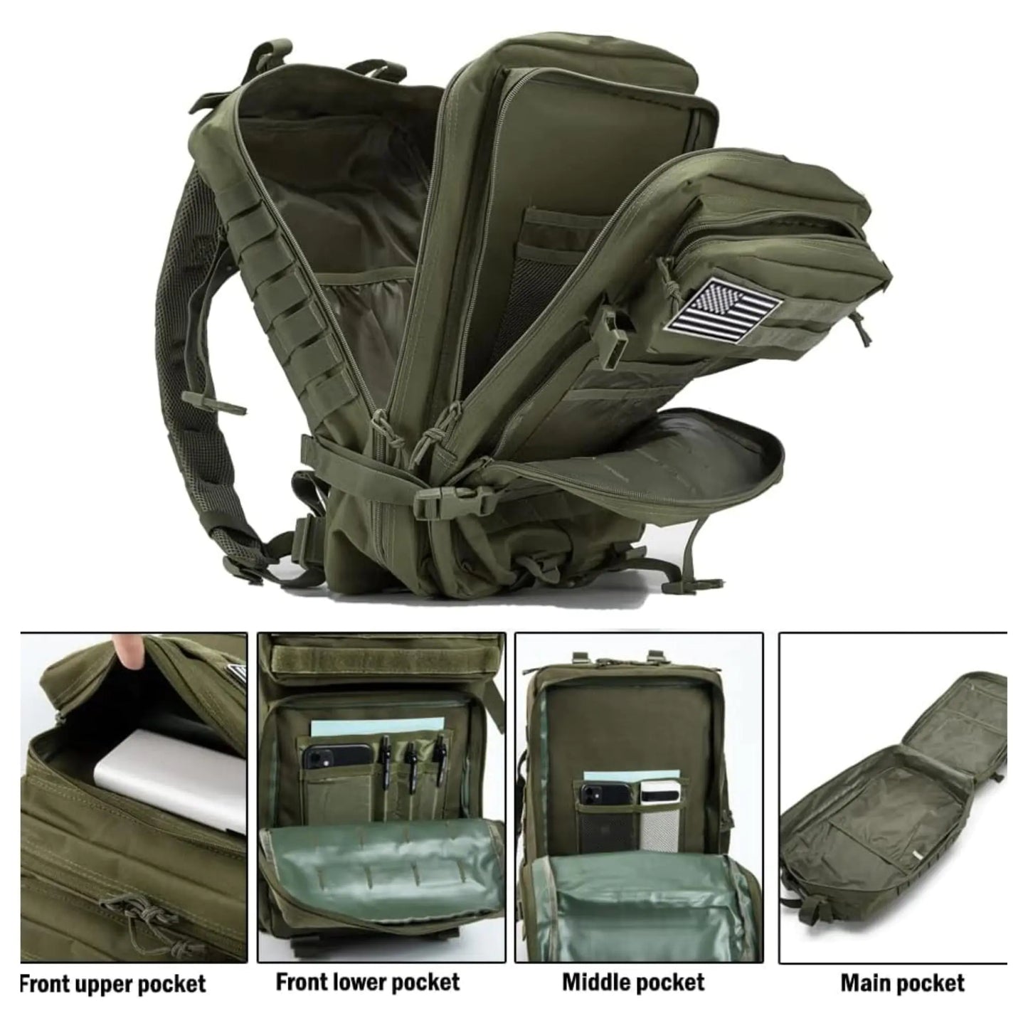 Mochila Táctica Militar Grande