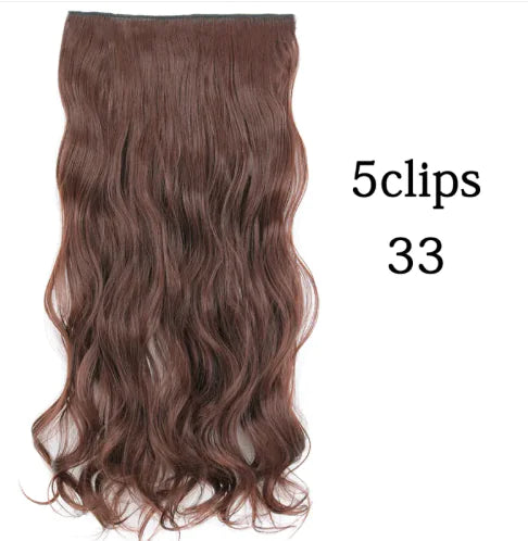 Extensiones de Cabello con Clip Ondas Rizadas