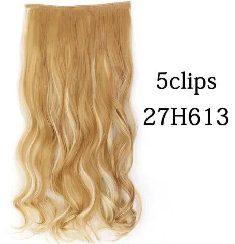 Extensiones de Cabello con Clip Ondas Rizadas