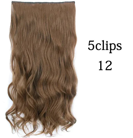 Extensiones de Cabello con Clip Ondas Rizadas