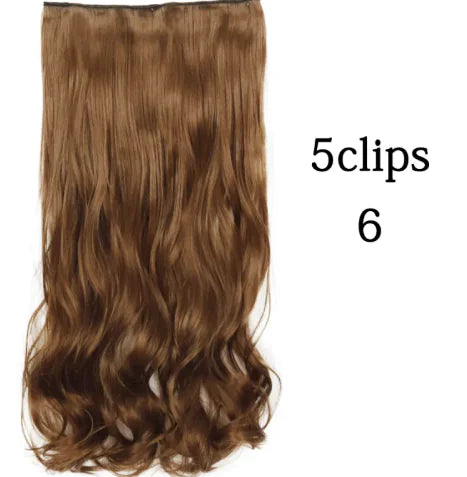 Extensiones de Cabello con Clip Ondas Rizadas